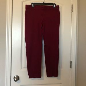 Banana Republic Pants - Banana Republic Maroon Sloan Pants Banana Republic Pants - Banana Republic Maroon Sloan Pants